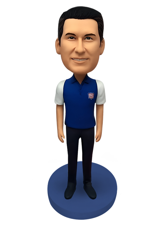 Football Coach Custom Bobblehead