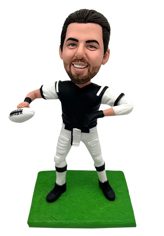 Football Player Custom Bobble Head