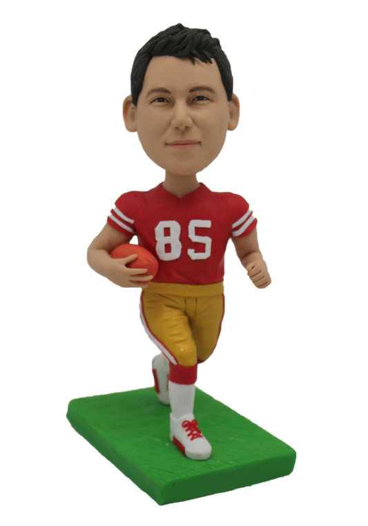 Football Player Custom Bobblehead-1