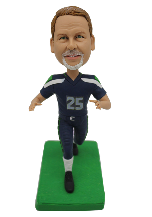 Football Player Custom Bobblehead-3
