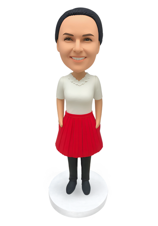 French Outfit Custom Bobblehead-16
