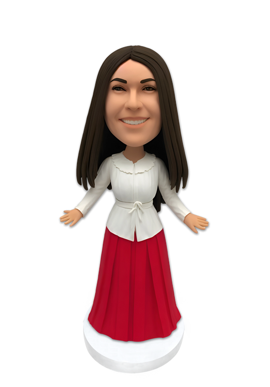 French Outfit Custom Bobblehead-22