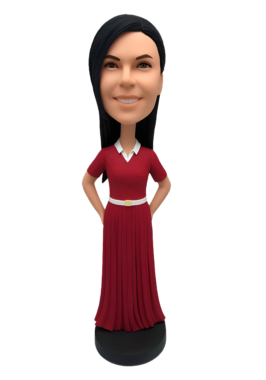 French Outfit Custom Bobblehead-24