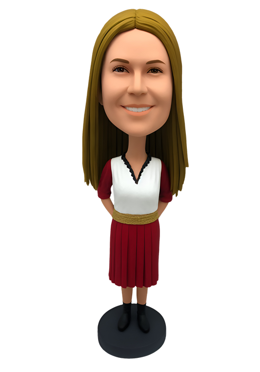 French Outfit Custom Bobblehead-28