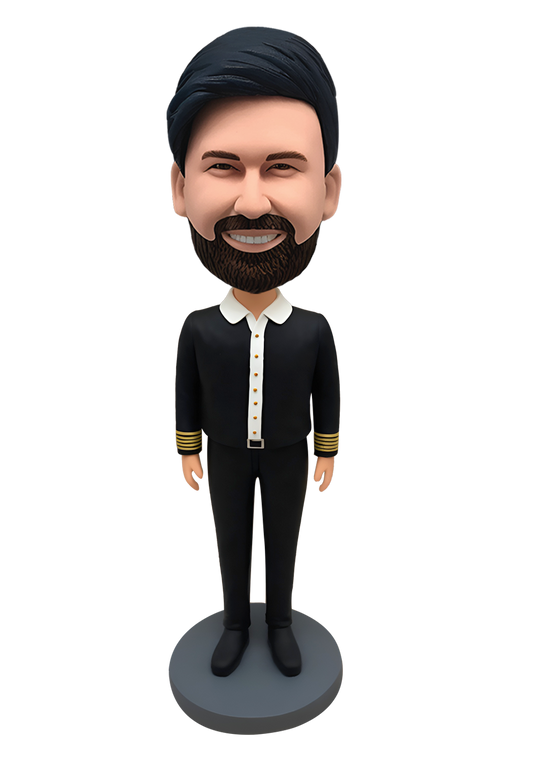French Outfit Custom Bobblehead-3