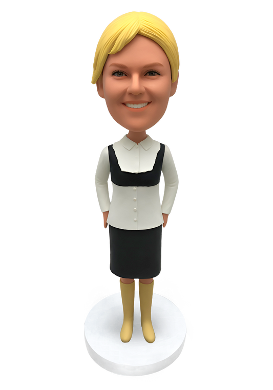 French Outfit Custom Bobblehead-32
