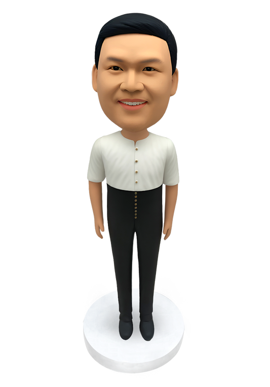 French Outfit Custom Bobblehead-5