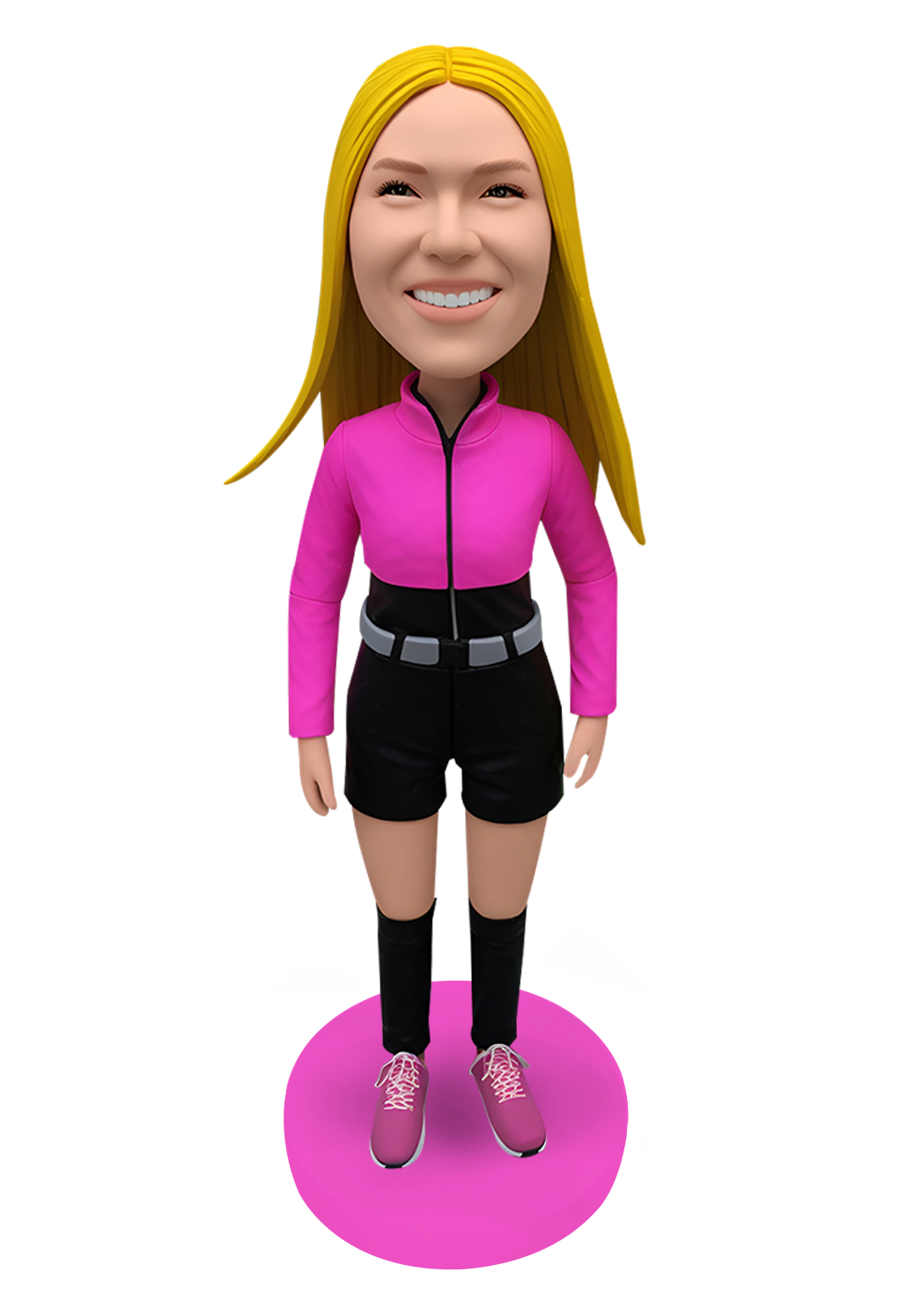 Hiking Girl Custom Bobblehead-11