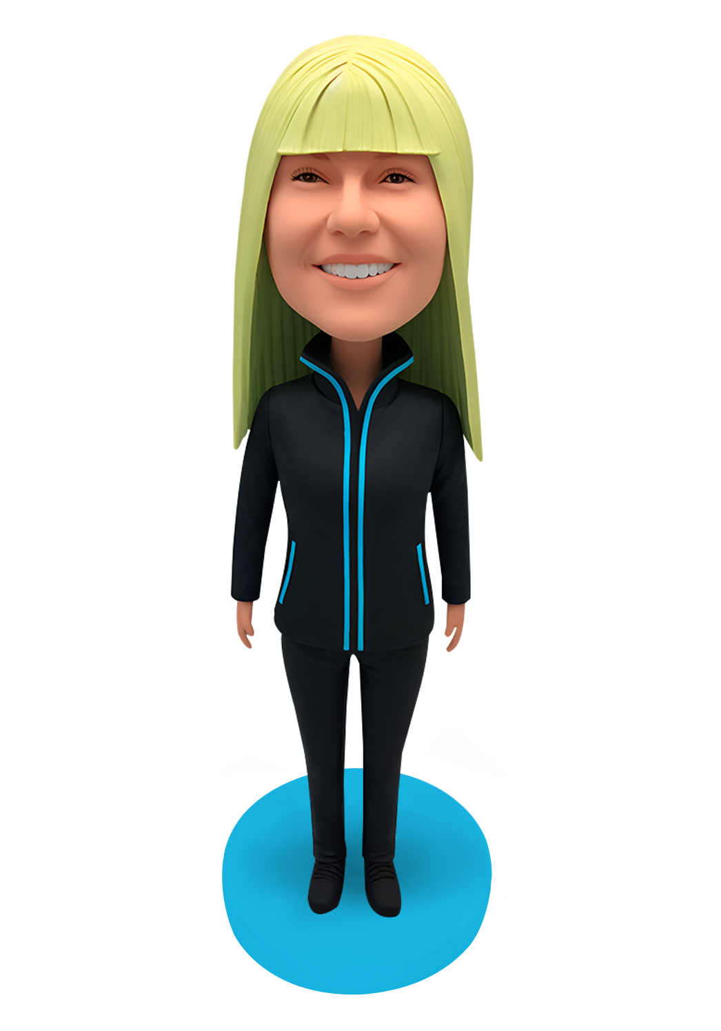 Hiking Girl Custom Bobblehead-12