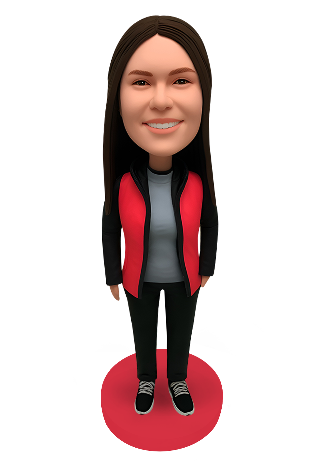 Hiking Girl Custom Bobblehead-14