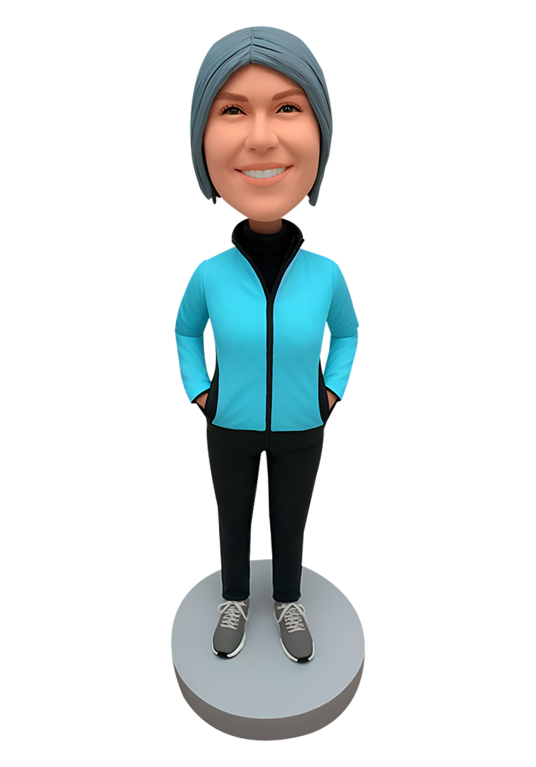 Hiking Girl Custom Bobblehead-15