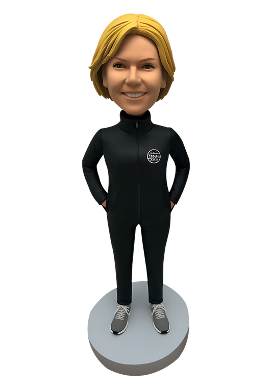 Hiking Girl Custom Bobblehead-16