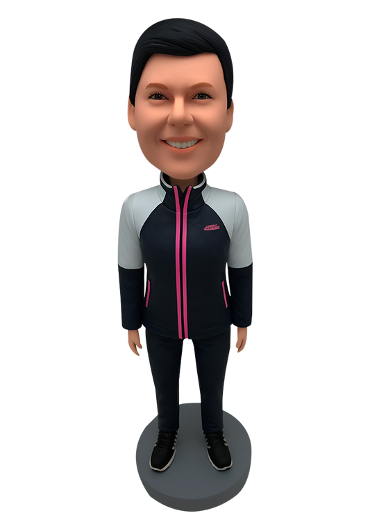 Hiking Girl Custom Bobblehead-4
