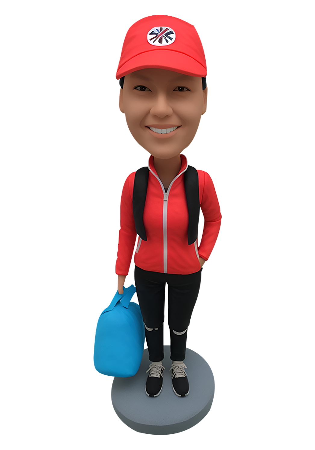 Hiking Girl Custom Bobblehead-8