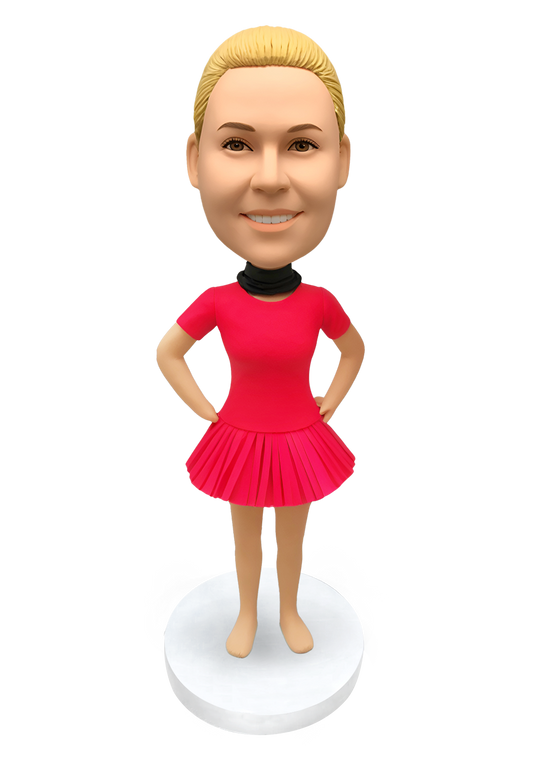 Hula Dancer Custom Bobblehead-7