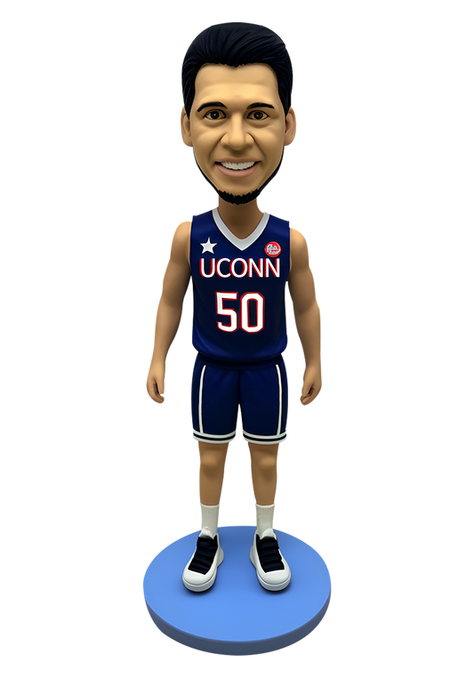 Huskies Basketball Buddy Custom Bobblehead-1