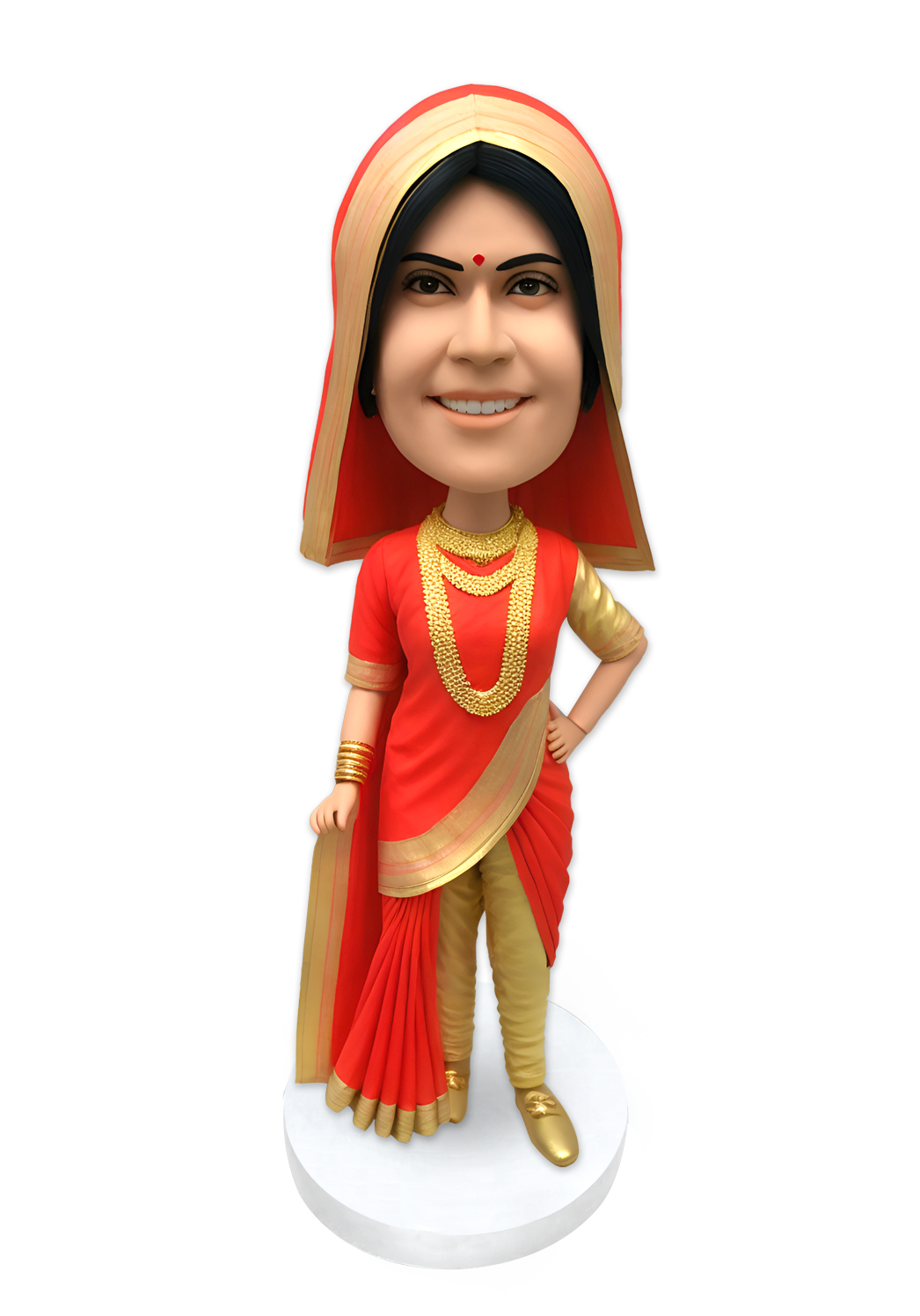 Indian Outfit Custom Bobblehead-9