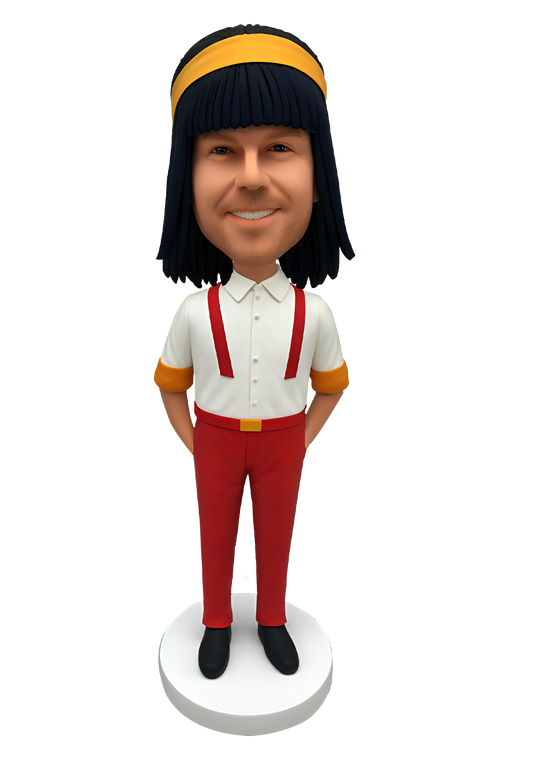 Italy Traditional Outfit Custom Bobblehead-5