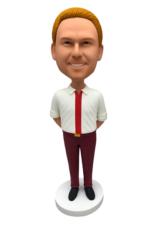 Italy Traditional Outfit Custom Bobblehead-6
