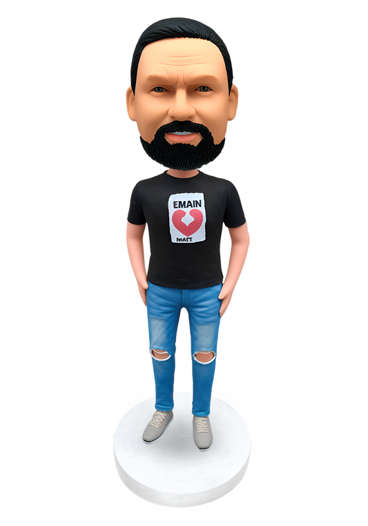 Jeans Man Custom Bobblehead-13