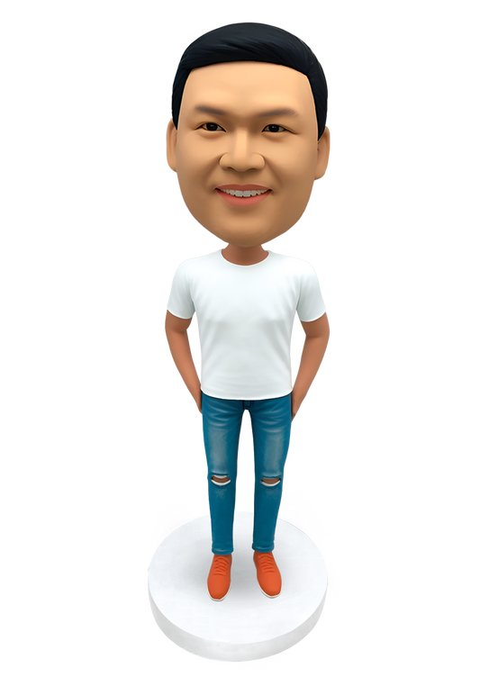 Jeans Man Custom Bobblehead-22