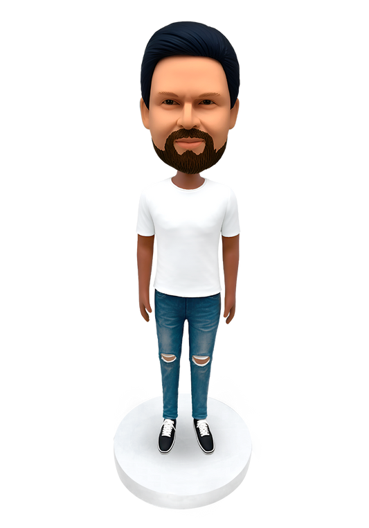 Jeans Man Custom Bobblehead-25
