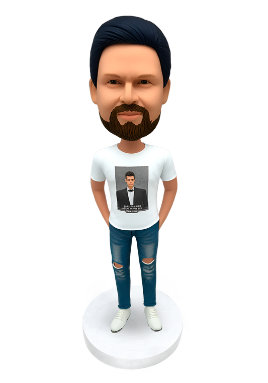Jeans Man Custom Bobblehead-26