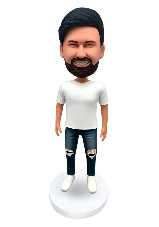 Jeans Man Custom Bobblehead-4