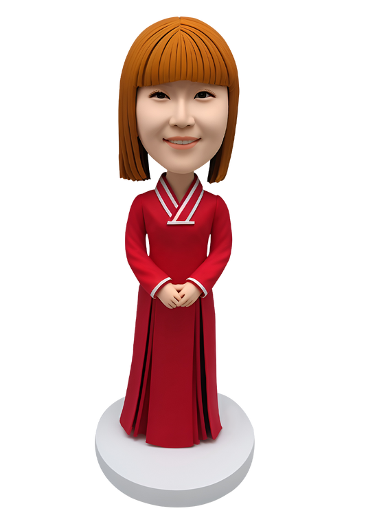 Korean Outfit Custom Bobblehead-3
