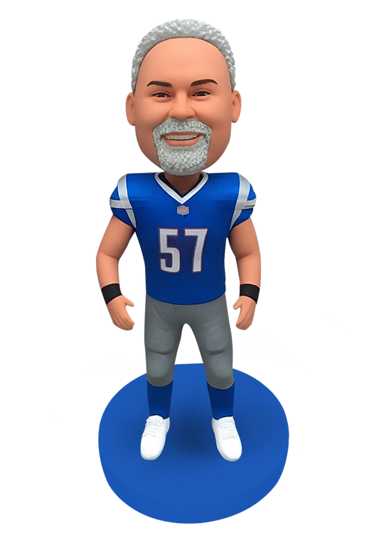 Lions Football Buddy Custom Bobblehead-1