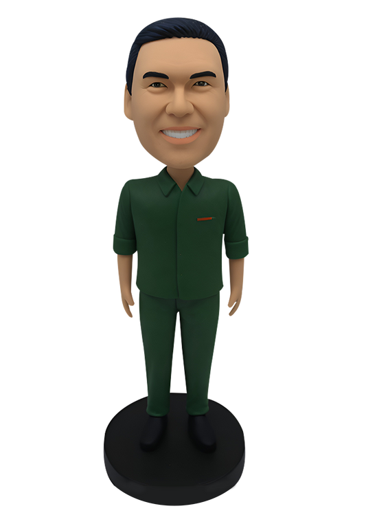 Maintenance Worker Custom Bobblehead