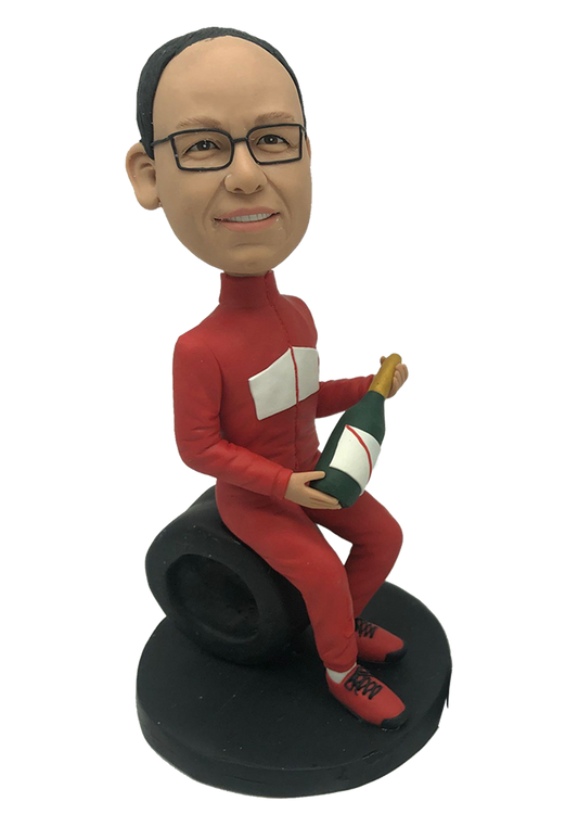 Male F1 Winner Custom Bobblehead