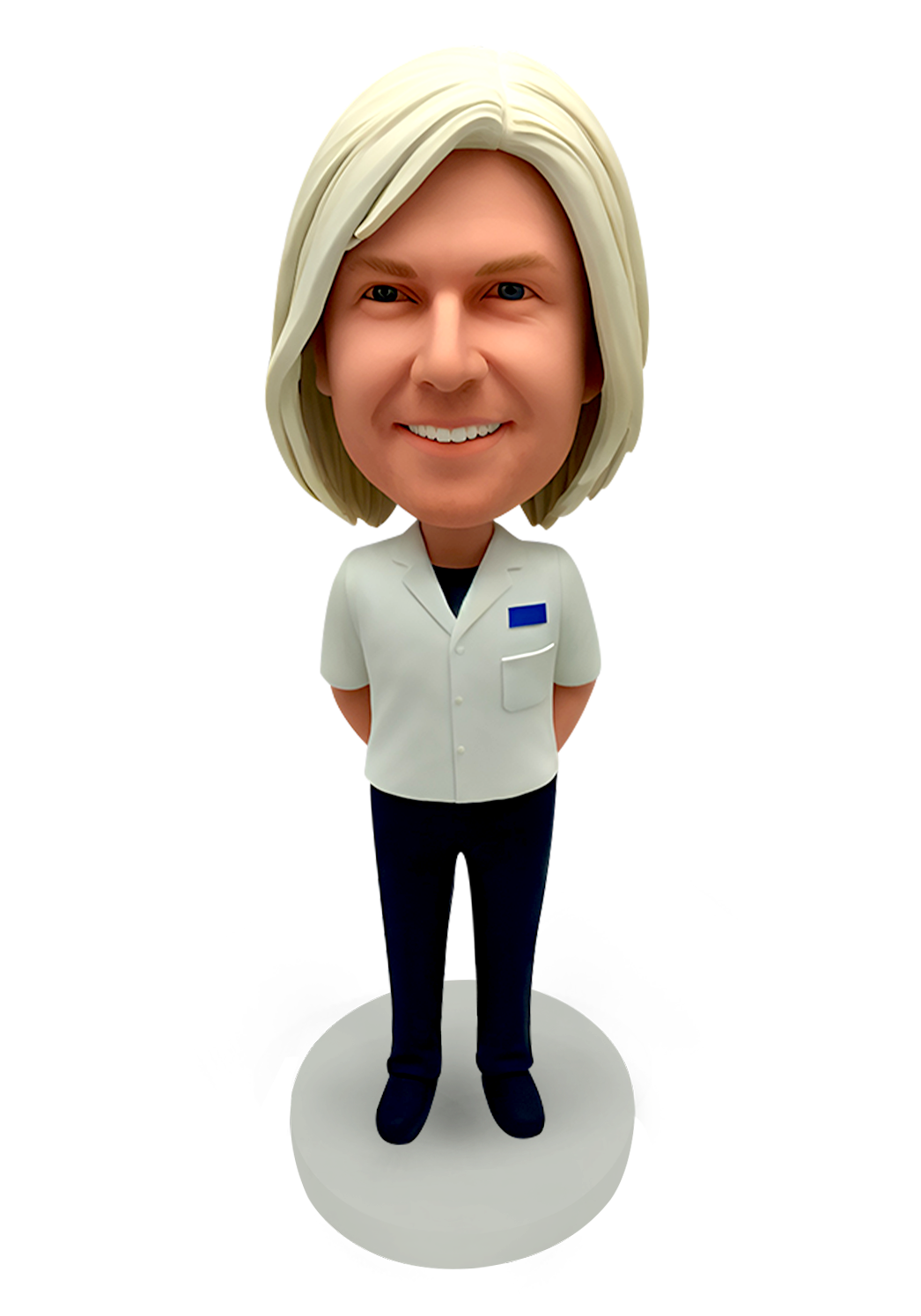 Male Nurse Custom Bobble Head-7