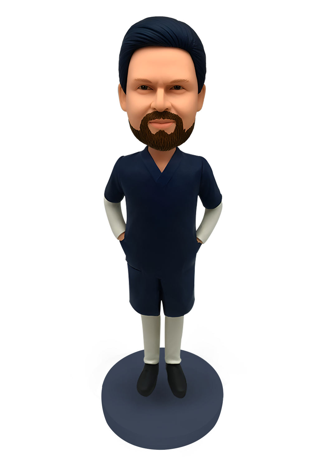 Male Nurse Custom Bobble Head-4