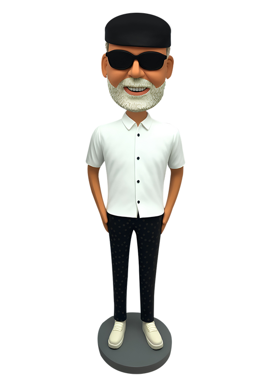 Man in Shirt Custom Bobblehead-16