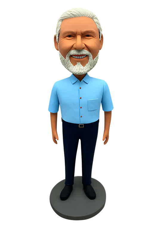 Man in Shirt Custom Bobblehead-18