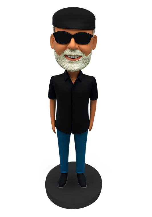 Man in Shirt Custom Bobblehead-9