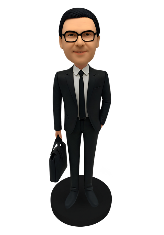 Man with Bag Custom Bobblehead-6