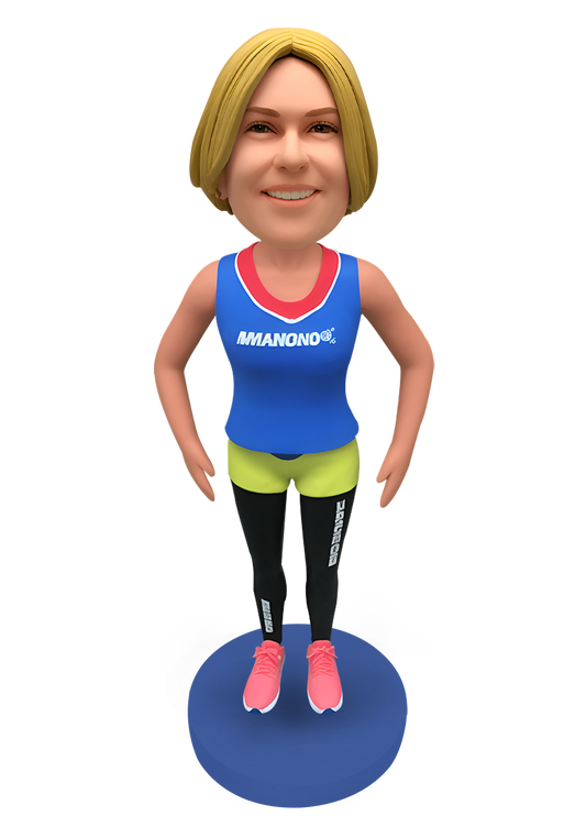 Marathon Girl Custom Bobblehead-1