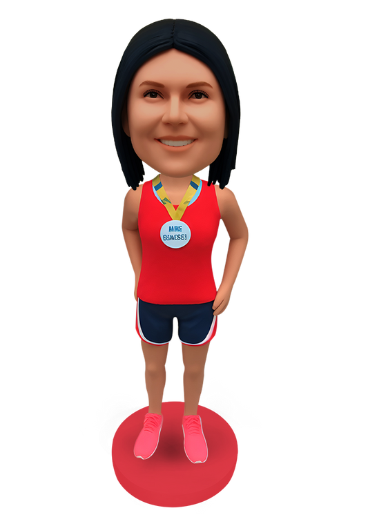 Marathon Girl Custom Bobblehead-10