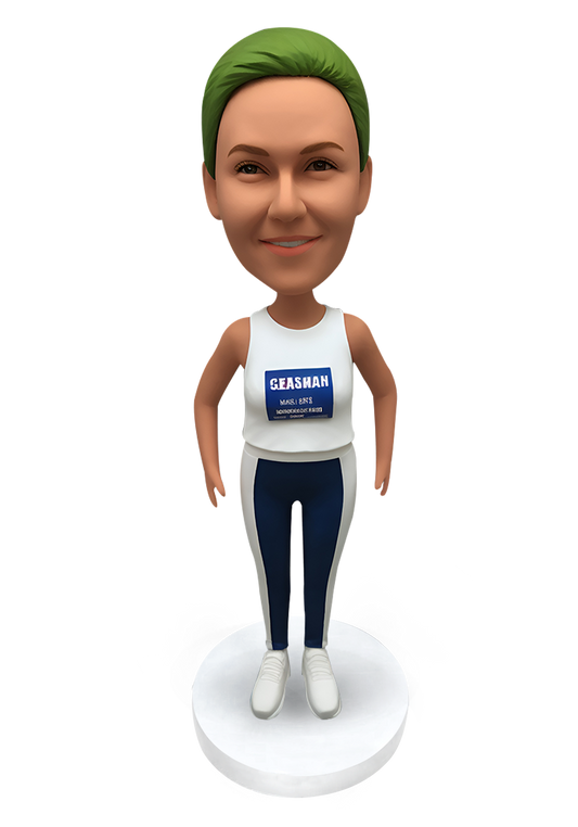Marathon Girl Custom Bobblehead-3