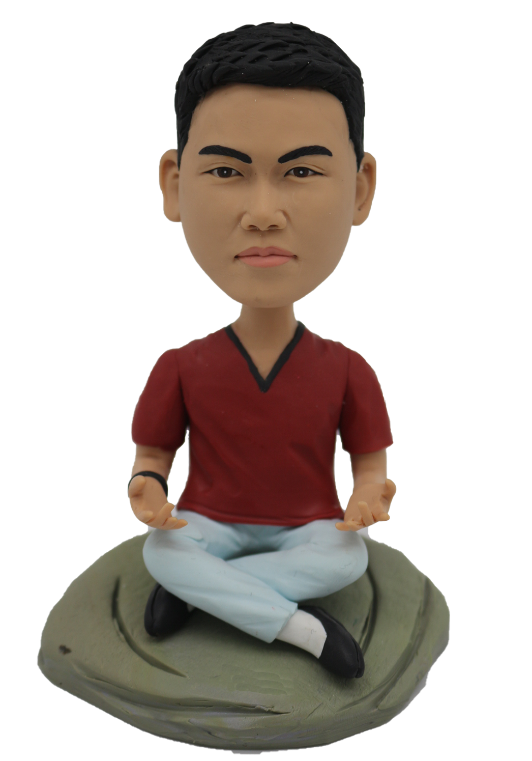 Meditation Man Custom Bobblehead