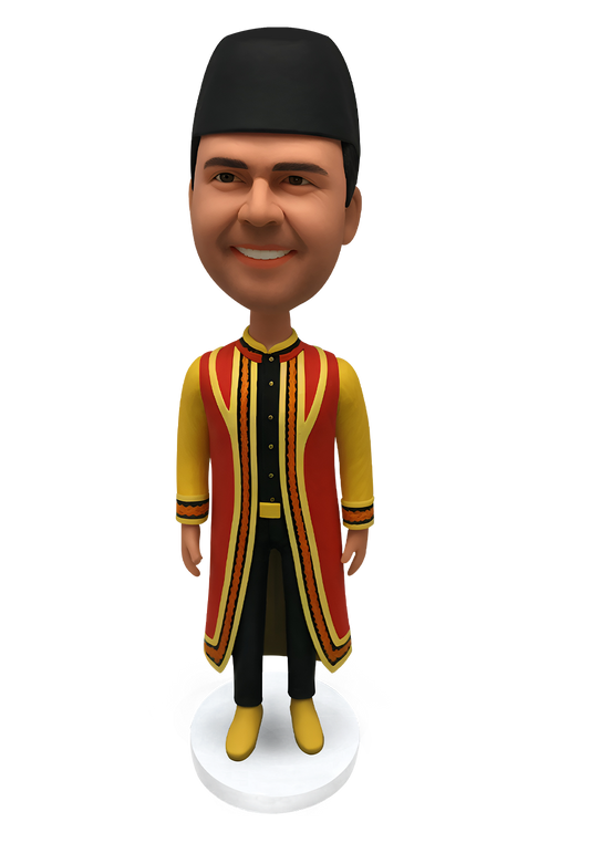 Mexican Outfit Custom Bobblehead-3