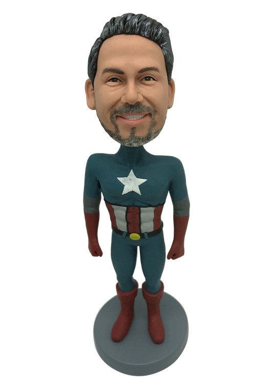 Mr Captain Custom Bobblehead