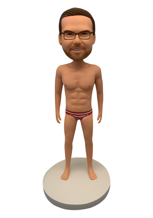 Muscular Man Custom Bobblehead-5