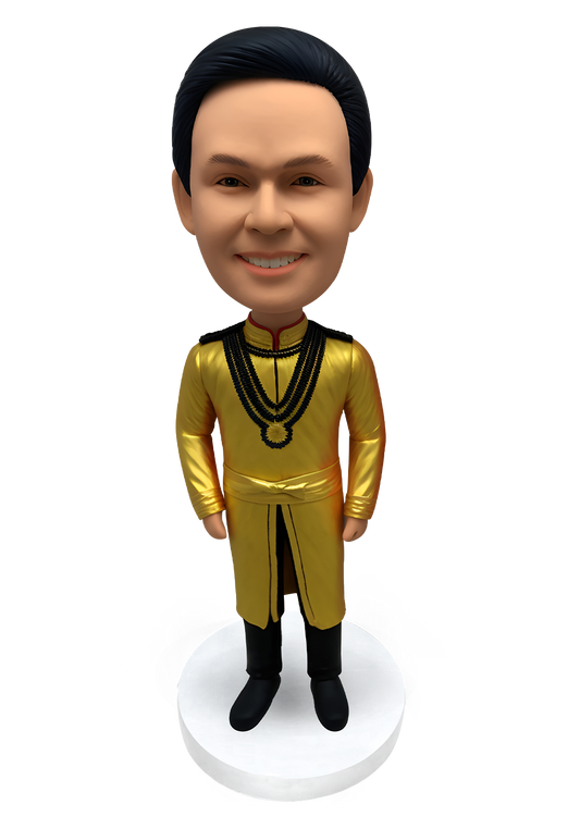 Myanmar Outfit Custom Bobblehead-3