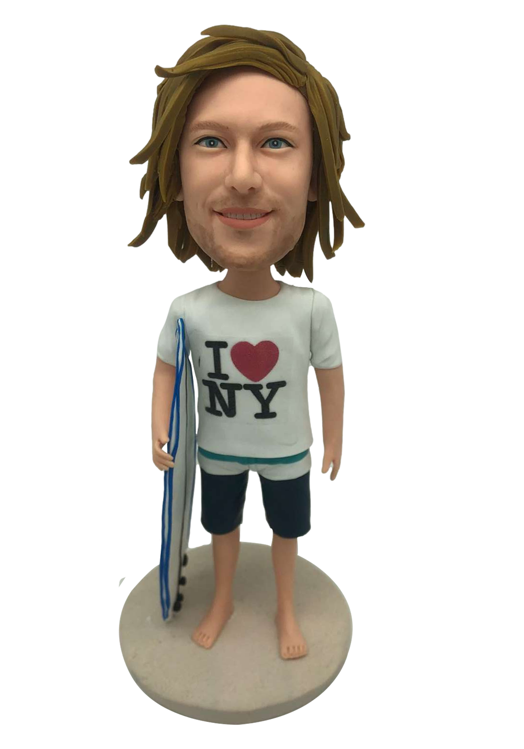 NY Surfer Custom Bobblehead