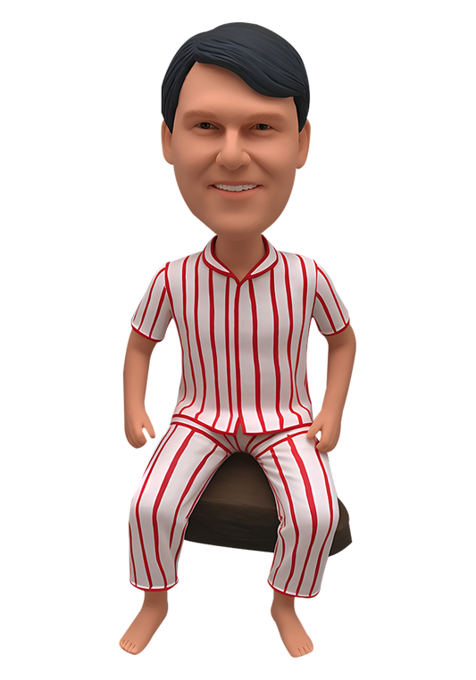 Pajamas Man Custom Bobblehead-3