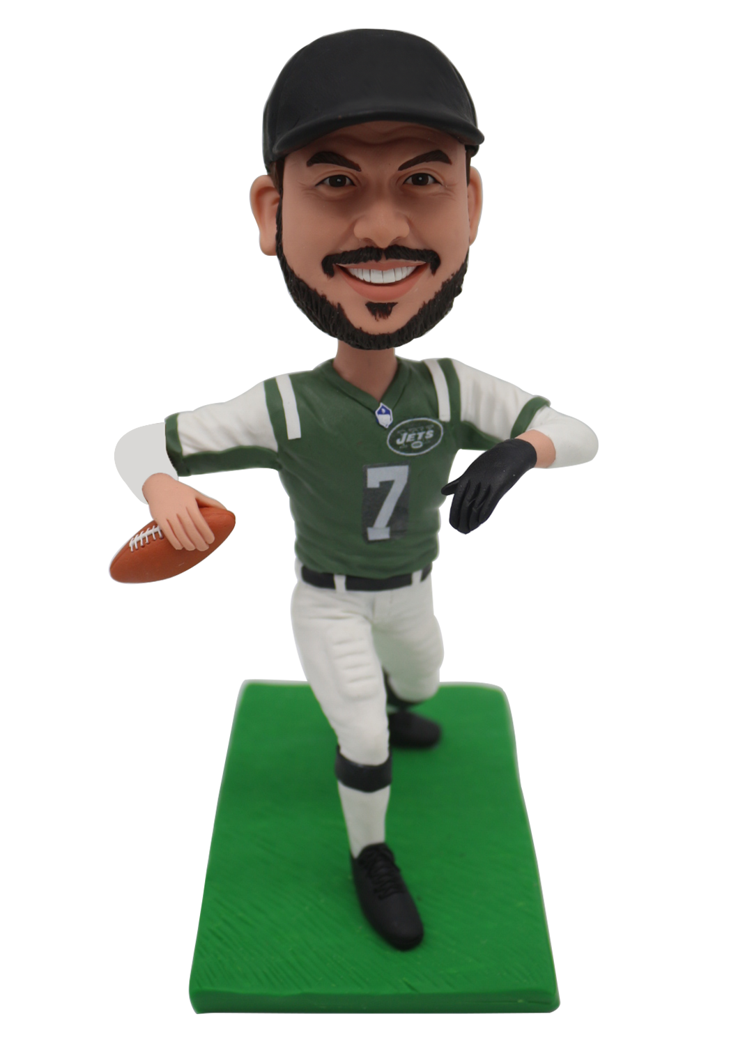 Pitching Football Custom Bobblehead