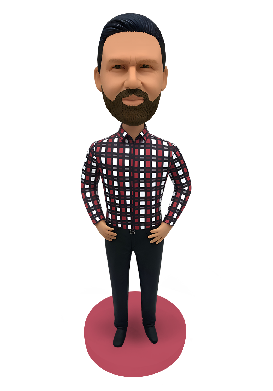 Plaid Shirt Custom Bobblehead
